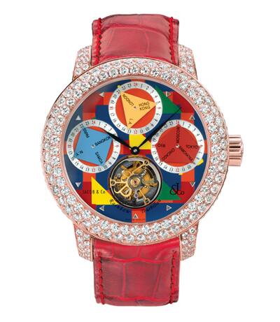 Jacob & Co. Five Time Zone Watch Replica R1RGDC Jacob and Co Watch Price